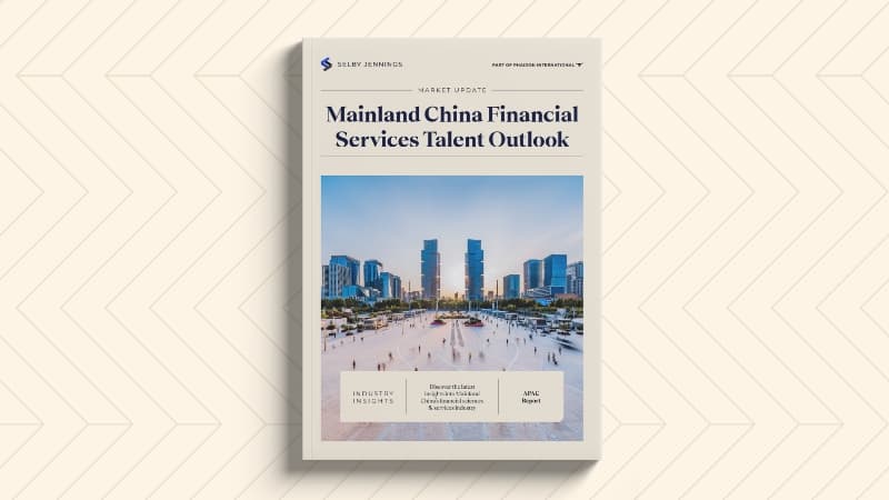 Mainland China Financial Services Talent Outlook 2025 Hero Image